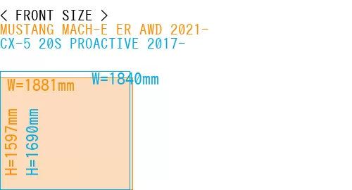 #MUSTANG MACH-E ER AWD 2021- + CX-5 20S PROACTIVE 2017-
